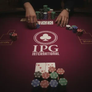 IPG News 1 IPG International gaming tables with custom casino layout and chips